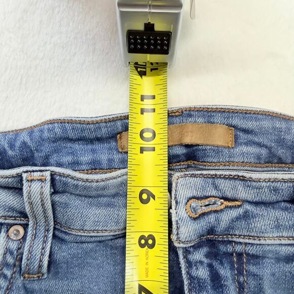 Joe's Jeans Women’s The Charlie High Rise Skinny Ankle Blue Denim Size 27 Fray - Picture 7 of 9